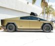 KPMF K75581 Gold Eclipse Matt Tesla Cyber Truck foliert