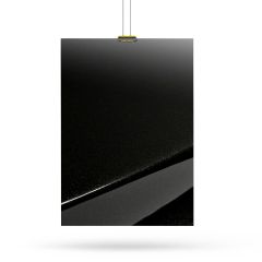 3M 2080-HG212 Black Metallic High Gloss A4 Muster 