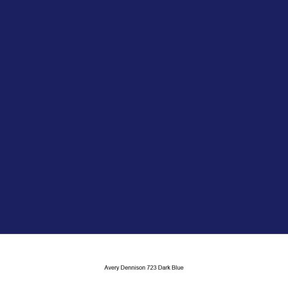 Avery 723 Dark Blue Glänzend