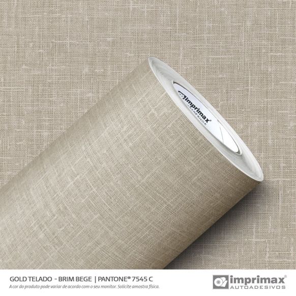 Imprimax Textiloptik Decormax Gold Telado Brim Beige