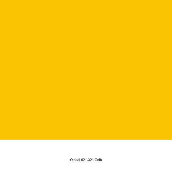 Oracal 621-021 Gelb Glänzend  