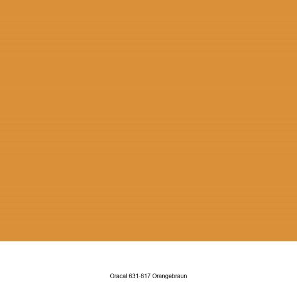 Oracal 631-817 Orangebraun Matt  